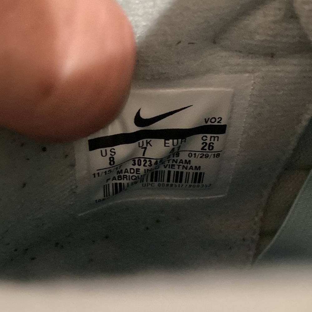 NIKE Air Trainer SC High Bo Jackson Men's Shoes Barely Grey - Picture 4 of 4